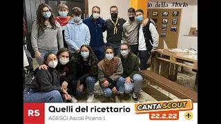 CANTASCOUT 22 🟥 RS - Quelli del ricettario (AGESCI Ascoli Piceno 1)