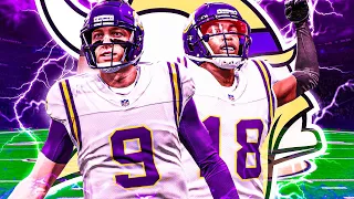 The Vikings Are My New Franchise Team, J.J. McCarthy & Justin Jefferson!