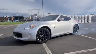 Nissan 370z * nie mogło zabraknąć upalania