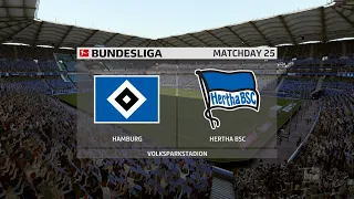 FIFA 20 | Hamburg vs Hertha BSC - Club Friendly | 05/09/2020 | 1080p 60FPS