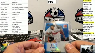 2021 TOPPS BUNDESLIGA FINEST 4 BOX, 20 SPOT, RANDOM TEAM/PLAYER BREAK - #10 (SOCCER BREAKERS FC)