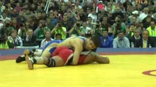 SUSHIL Kumar (IND) -- GOGAEV Alan (RUS) 
        Finale 1-2