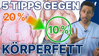 10% Körperfett!? Die ultimativen Fitness-Tipps für höheren Stoffwechsel, weniger Fett & mehr Muskeln