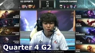 G2 vs DWG - Game 2 | Quarter Finals S9 LoL Worlds 2019 | G2 eSports vs DAMWON Gaming G2