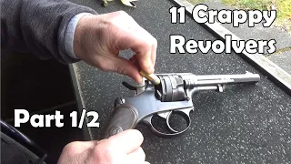 PART 1/2: 11 Crappy Revolvers On The Range With Budi
