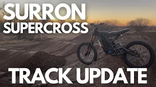 Surron Supercross Track Build Update!