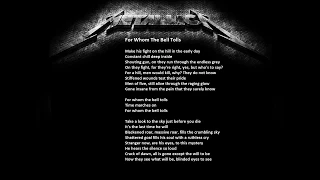 Metallica playlist - greatest songs with lyrics