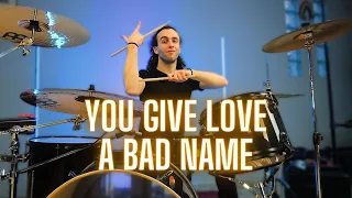 You Give Love A Bad Name (Bon Jovi) • Drum Cover by Luke Rhythmfer