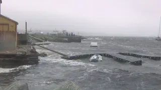 Residents in Nova Scotia's South Shore assessing damage after post-tropical storm Lee