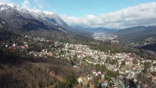 Sinaia from the drone