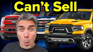 The TRUCK MARKET Collapsed! Buyers Won't Buy These OVERPRICED TRUCKS