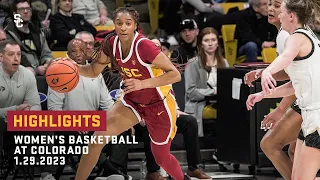 Women's Basketball - USC 71, Colorado 54: Highlights (1/29/23)