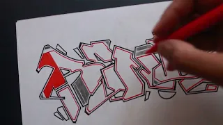 Membuat Graffiti Mudah & Simpel #36 | RENDY (request)
