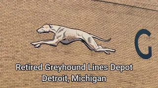 Downtown Detroit Old Greyhound Bus Service Station Revisit