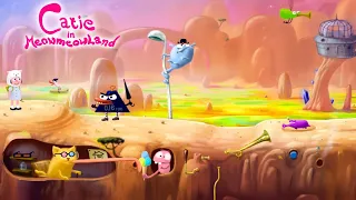Catie in MeowmeowLand episode 1 Katie ran after the rabbit and fell into MeowmeowLand #humorousgame
