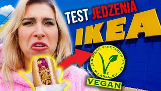 WYPAD NA KLOPSY! 😂 Testujemy WEGAŃSKIE jedzenie z IKEA! 🇸🇪 Próba Testu! | Agnieszka Grzelak Vlog