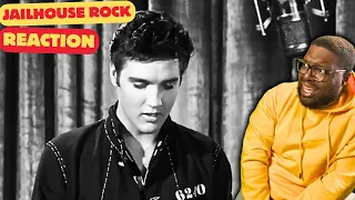 JAILHOUSE ROCK (1957) - Elvis Presley - Classic Movie Musical Numbers | REACTION #elvis #reaction