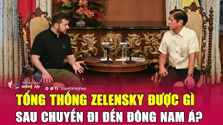 Tổng thống Zelensky được gì sau chuyến đi đến Đông Nam Á?