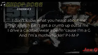 50 Cent Ft. Snoop Dogg - PIMP (Lyrics/Lyric Video)