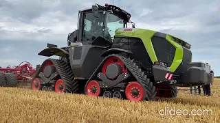 Claas Xerion 12.650 Terra Trac with Horsch Fortis 8 AS and Joker 12 RT + NO MUSIC