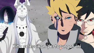 Boruto Two Blue Vortex Chapter 7 - Shibai Otsutsuki Boruto Sarada & Hidari and Code Part 107