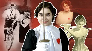 The History of Victorian Women in Sports | plus, cycling in a corset!