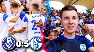 BREMER SV vs SCHALKE 0:5 Stadion Vlog 🔥 Über 5.000 Schalker sorgen für Stimmung! Nächste Runde!