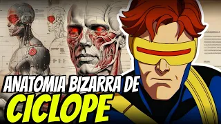 ANATOMIA BIZARRA DE CICLOPE EXPLORADAS - O X-Men MAIS PODEROSO? ELE É IMORTAL?