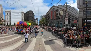 Skating with Mayor London Breed in the San Francisco Pride Parade. Watch in VR!!!