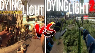 Dying Light 1 Vs Dying Light 2 | Late 2023 Gameplay Comparison