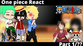 [ One piece | React | Part 1/?? | -Usopp + chopper ]