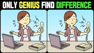 Spot The Difference : Only Genius Find Differences [ Find The Difference #350 ]