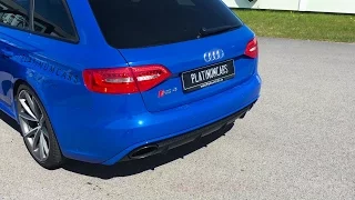 Audi RS4 Avant Nogaro Edition w/ Armytrix Cat-Back Exhaust - Revs & Acceleration!