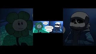 Undertale Sans Confronts Flowey Part 3 Comic Dub