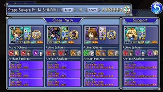 DFFOO (GL) - Vayne Intersecting Wills SHINRYU (Tidus, Kain, Selphie, Kam'lanaut friend)