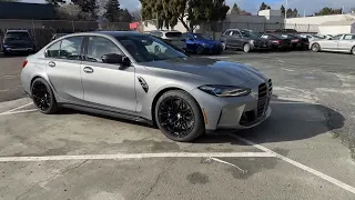 Tour the 2024 M3 Competition xDrive in Skyscraper Grey | 4K