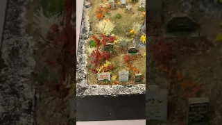 Graveyard diorama I made