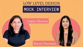 Low Level Design of a Fitness App and Mock LLD interview with Intuit SWE @Keerti Purswani