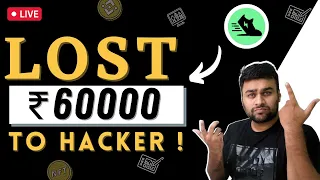 Hacker Stole My Money LIVE !  Metamask HACK ft. StepN ! (Hindi)