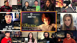 The Conjuring: The Devil Made Me Do It - Official Trailer Reactions Mashup