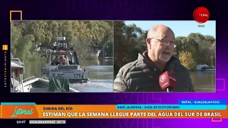 Creciente del río Uruguay