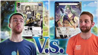 Wind Merlin vs Water Ally Lorraine | Gameplay | Grand Archive TCG