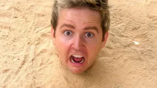 Buried In Sand!