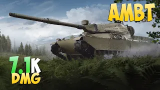 AMBT - 4 Frags 7.1K Damage - Shock power! - World Of Tanks