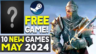 Top 10 NEW May 2024 STEAM Game Releases - 1 is FREE! (Upcoming May 2024 PC Games)