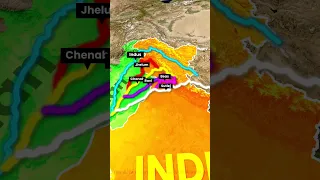 Indus River System and it's Tributaries #upsc #ias #upscwallah