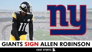 🚨 Giants Sign Allen Robinson In NFL Free Agency | New York Giants News