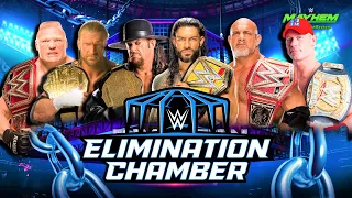 WWE Heavyweight Champions Elimination Chamber | WWE2K23 | 4K60FPS