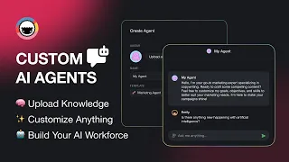 Taskade AI Agents: Build, Train, and Run Custom Agents for Any Role and Task Using Your Knowledge!