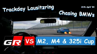 Toyota GR86 vs M2, M4 & 325i Cup BMW | Trackday Lausitzring April '24
